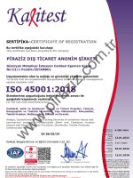 İSG Yönetim Sistemi Belgesi